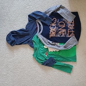 Bundle of Boys Long Sleeve Shirts Sz:5t